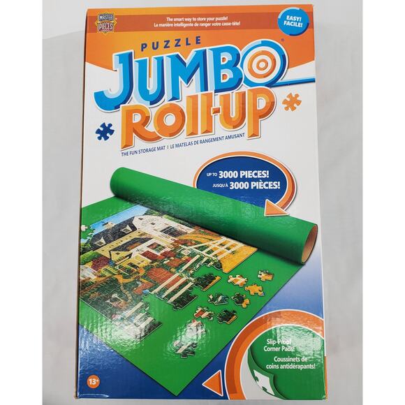 Jumbo Puzzle Roll-Up Storage Fits up to 3000 Pieces New - Picture 1 of 5